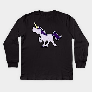 Cute Unicorn Cartoon Kids Long Sleeve T-Shirt